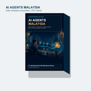 AI Agents Malaysia safe workplace automation PDF ebook mockup