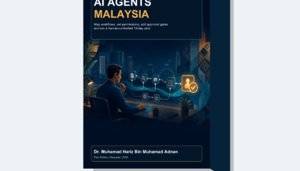 AI Agents Malaysia safe workplace automation PDF ebook mockup