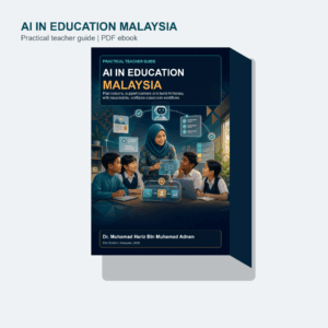 AI in Education Malaysia practical teacher guide ebook mockup