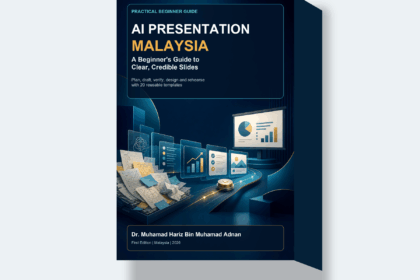 AI Presentation Malaysia clear credible slides PDF ebook mockup
