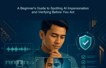 Deepfake Detection Malaysia ebook cover with a Malaysian reader verifying suspicious synthetic media