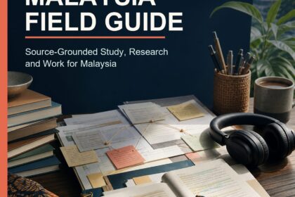 NotebookLM Malaysia Field Guide commercial ebook cover for source-grounded study, research and work